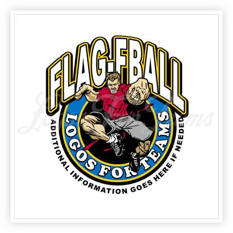 Flag Football Logo 01