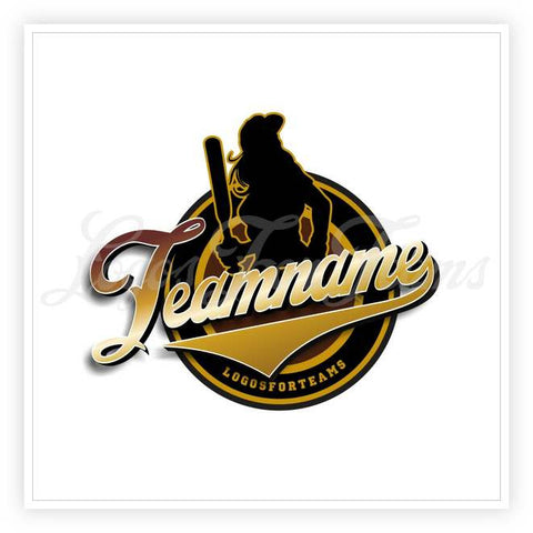 Softball Logo 09