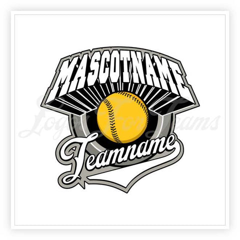 Softball Logo 109