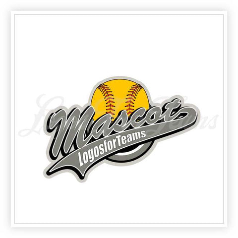 Softball Logo 117