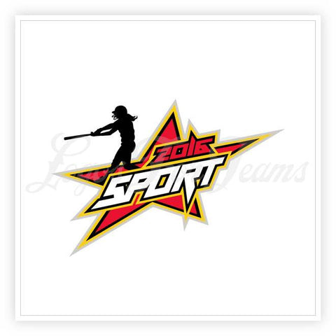 Softball Logo 122