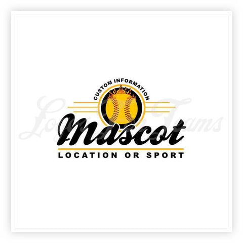 Softball Logo 127