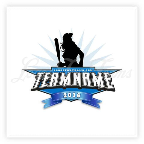 Softball Logo 16