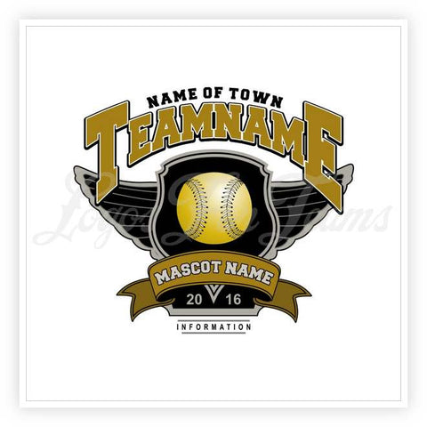 Softball Logo 29