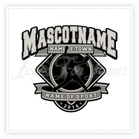Softball Logo 37