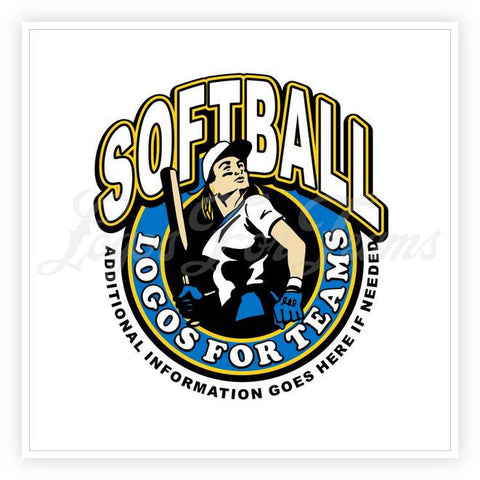 Softball Logo 39