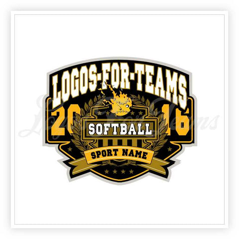 Softball Logo 41