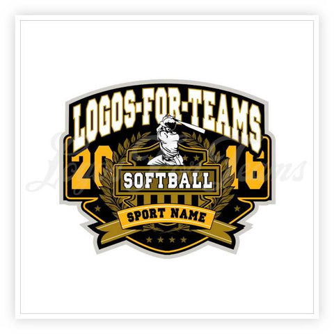 Softball Logo 44