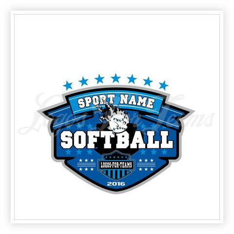 Softball Logo 53