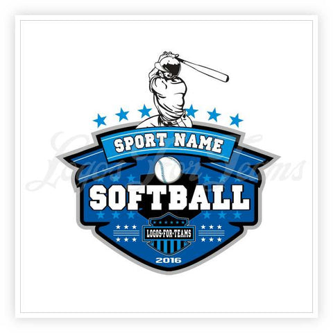 Softball Logo 56