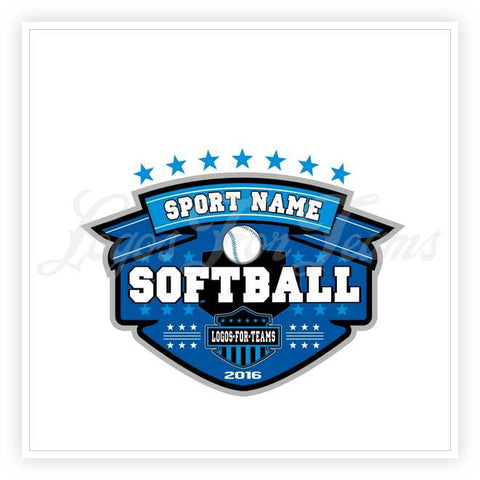 Softball Logo 57
