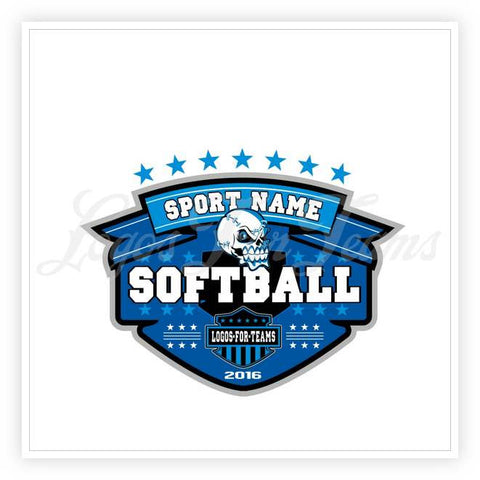 Softball Logo 58