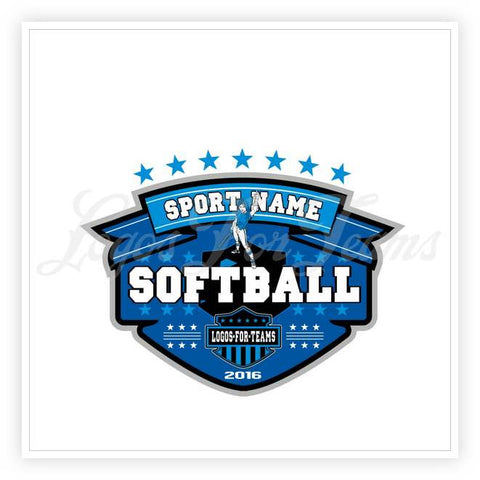 Softball Logo 59