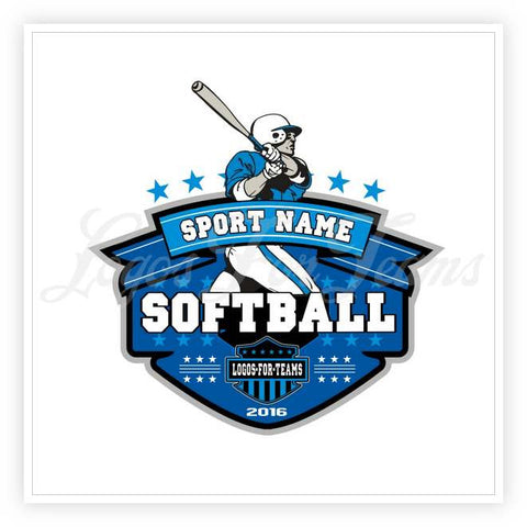 Softball Logo 60