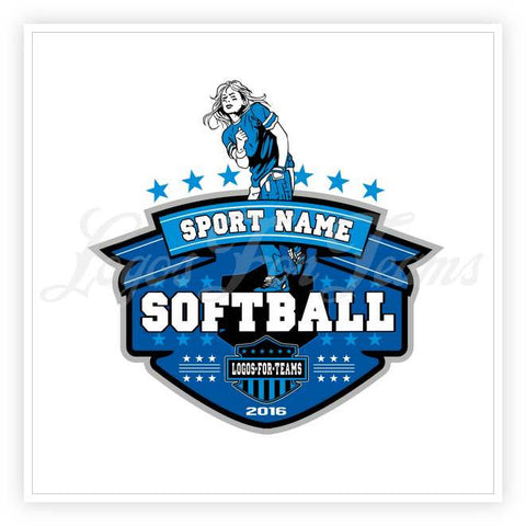 Softball Logo 63