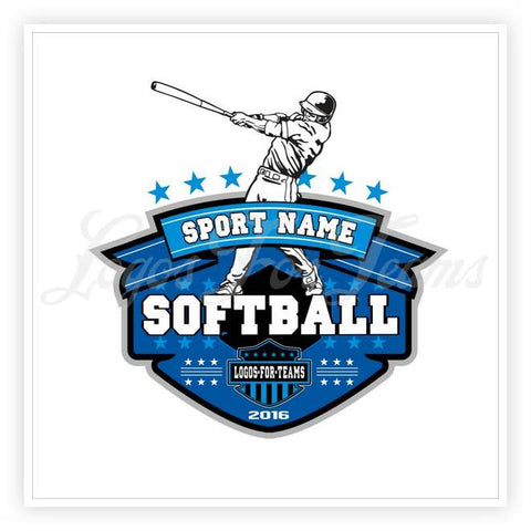 Softball Logo 64