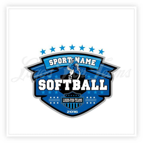Softball Logo 65