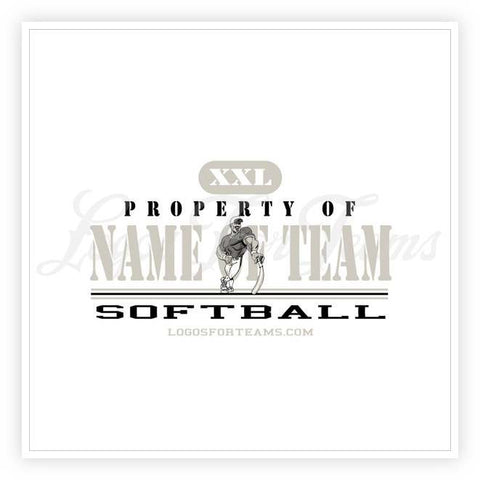 Softball Logo 71