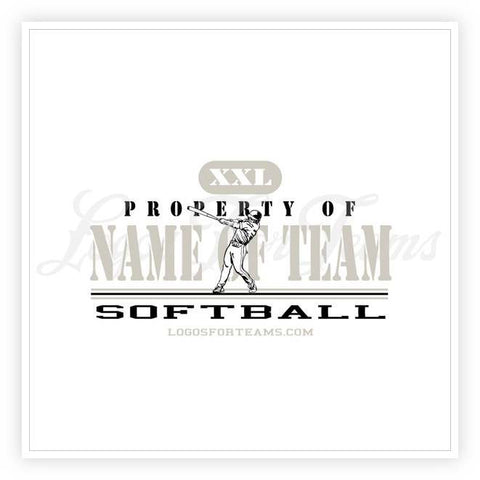 Softball Logo 72