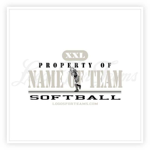 Softball Logo 74
