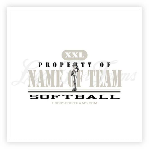 Softball Logo 76