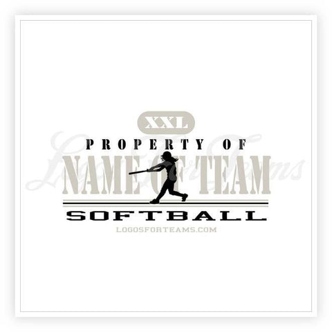 Softball Logo 77