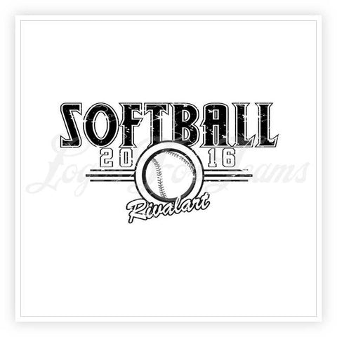 Softball Logo 83