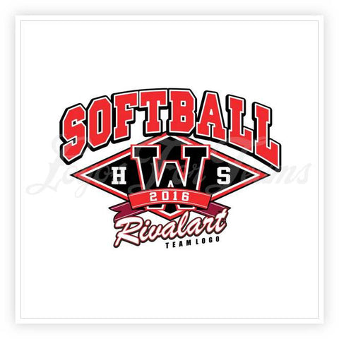 Softball Logo 84