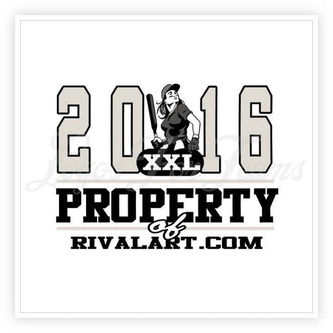Softball Logo 87