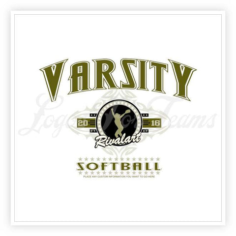 Softball Logo 92