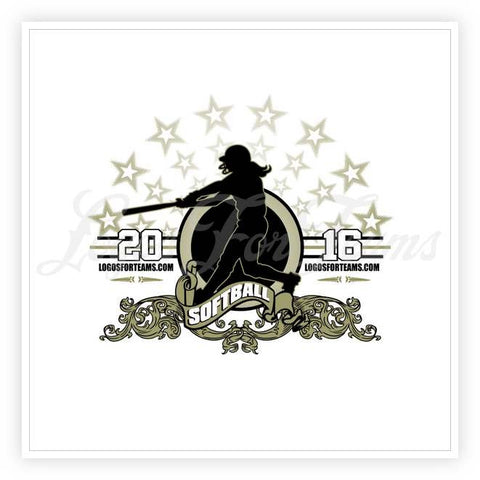 Softball Logo 99