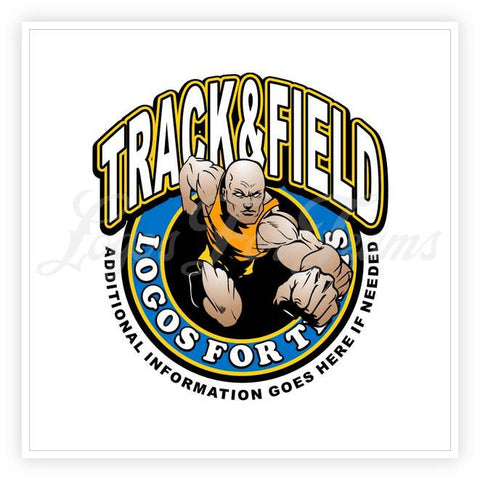 Track & Field Logo 04