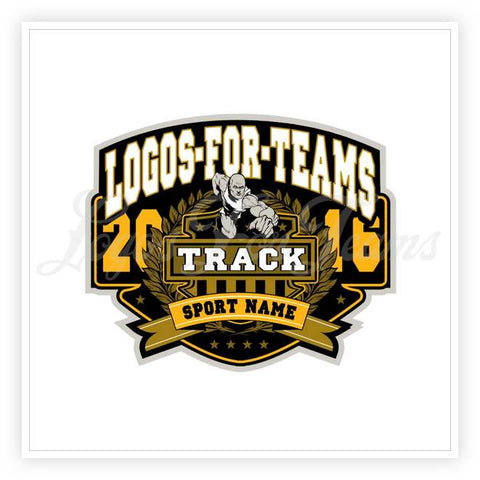 Track & Field Logo 06