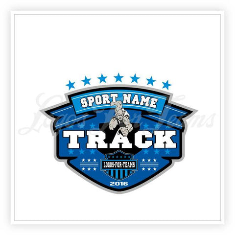 Track & Field Logo 08