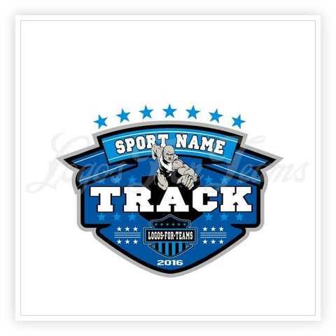Track & Field Logo 09