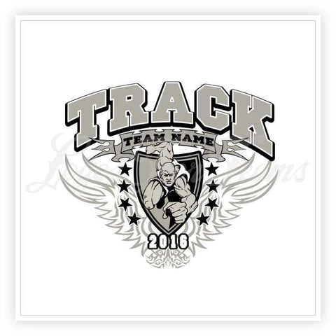 Track & Field Logo 22
