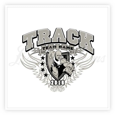 Track & Field Logo 23