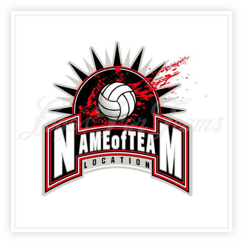 Volleyball Logo 04