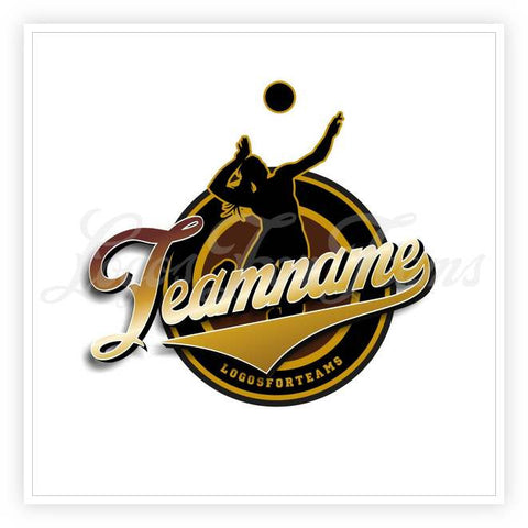 Volleyball Logo 08