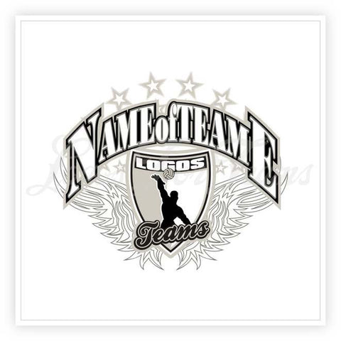 Volleyball Logo 10