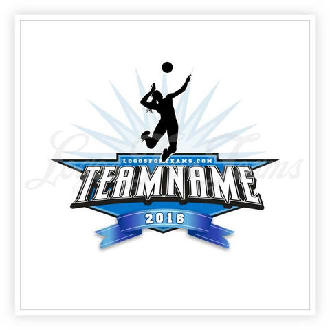 Volleyball Logo 13