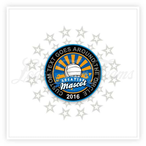 Volleyball Logo 15