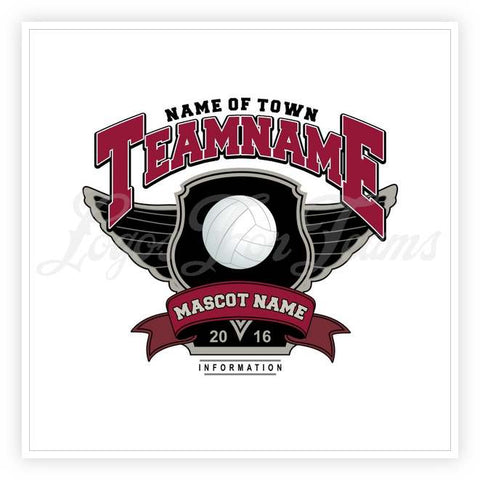 Volleyball Logo 17