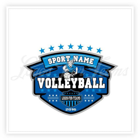 Volleyball Logo 25