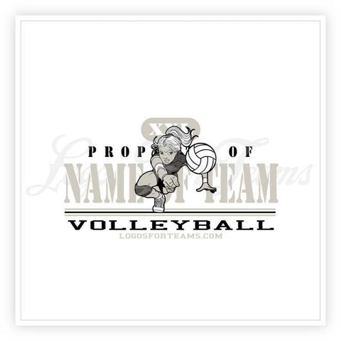 Volleyball Logo 28