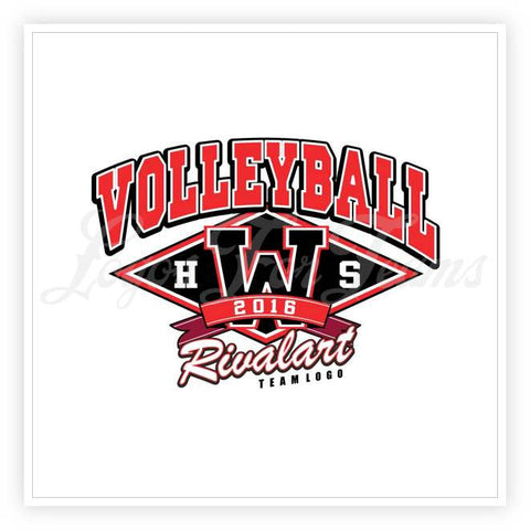 Volleyball Logo 30