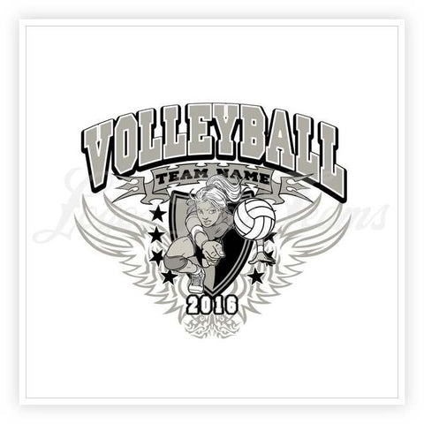 Volleyball Logo 38