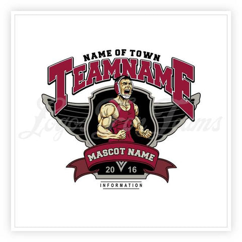 Wrestling Logo 08