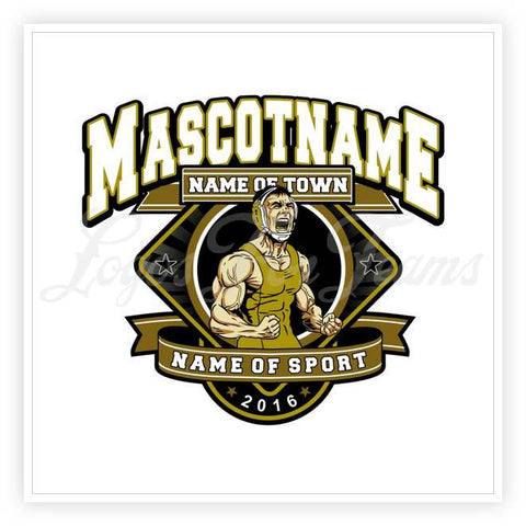 Wrestling Logo 10