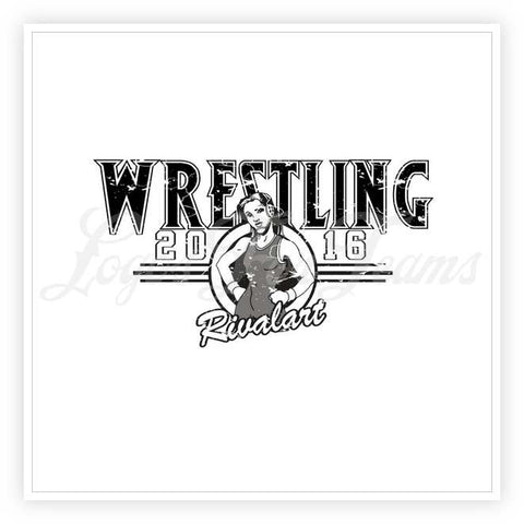 Wrestling Logo 28